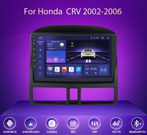 Hoofdunit Auto Video Stereo Player voor Honda CR-V 2002-2006 Radio met WiFi Bluetooth GPS-navigatie Android CarPlay