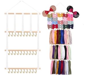 Support de bandeau, organisateur de bandeaux pour filles, bandeaux de bébé, accessoires de cheveux, organisateur de rangement, décoration murale suspendue pour chambre 231229