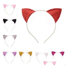 Hoofdbanden Baby Cat Ear Hoofdband Kinderen Haarband GSTG132 Mix Order Fashion Head Band Drop Delivery Sieraden Haarjewelry Dheji