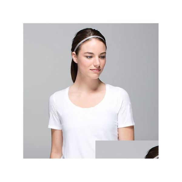 Diademas Color caramelo Elástico Yoga Deporte Diadema Bandas para el cabello Ejercicio Fitness Ciclismo Cabeza para correr Para mujer Moda Will y Sandy Dha2N