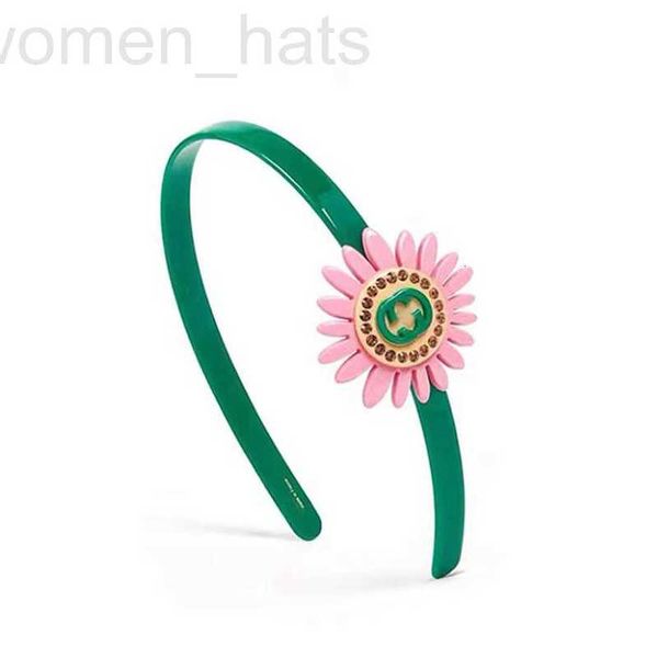 Diademas de diseñador Nueva Primavera Verano Color caramelo flor Linda diadema para accesorios para el cabello para padres e hijos Regalo de joyería de moda D5QE