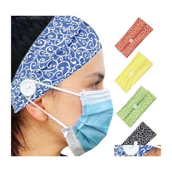 Bandeaux De Mode Style Marocain Polyester Sports Headwraps Chouchous Pour Les Femmes Boutique Quotidienne Yoga Chapeaux Visage Masque Titulaire Cheveux Dh3Nh