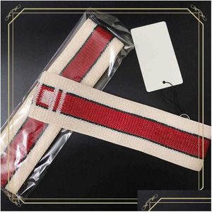 Hoofdbanden Luxe Vrouwen Letter Print Hoofdband Sjaal Mode Elastische Haarbanden Headwraps Voor Mannen En Klassieke Designer Rop Levering Je Dhvjo