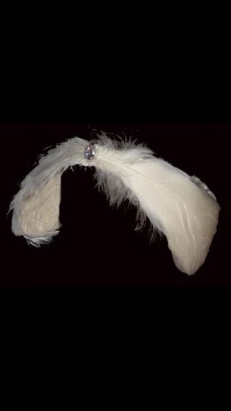 Bandeaux Swan Lake Headwear Accessoires de costume de ballet en plumes 231207