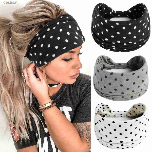 Bandeaux Femmes Bandes De Cheveux Sport Bandeau Bandeau Bohème Bandeau Dames Turban Cheveux Bandage Large Headwrap Accessoires De Cheveux HeadwearL231118