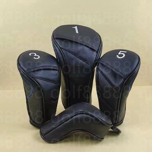 Headcover MP900 Black Driver 3and5wood Hybrid Putter Golf Headcover laat ons een bericht achter voor meer informatie en foto's