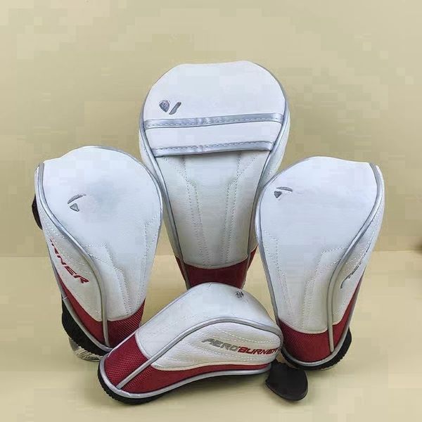 Headcover White Driver 3and5wood Hybrid putter Golf headcover Contáctenos para ver fotos con LOGO