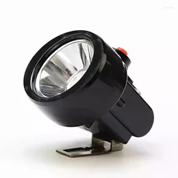 Faros delanteros KL2.8LM(B) Lámpara de tapa LED Luz de minero Linterna de minería recargable de iones de litio