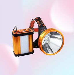 Koplampen super heldere koplamp sterke lichte power bank taille hangende hoofd gemonteerde oplaadbare miner39s lamp duurzaam6021859