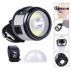 Lampes frontales Super BrightCap Light Phare Travail HeadLamp Head Cap Hat Clip sur la lampe de camping de pêche