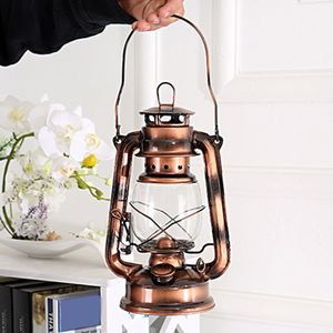 Koplampen Vintage Europese draagbare verlichting Kerosene lamp Metalen CAM Licht Buiten Tent Huishoudelijk noodlantaarns Drop levering Smteg