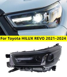 Phare tout LED pour Toyota HILUX REVO 20 21-2024 ensemble de phares mise à niveau feux de jour LED haut de gamme