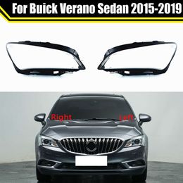 Lentille de phare pour Buick Verano berline 2015 2016 2017 2018 2019, couvercle de phare de remplacement de voiture, coque en verre avant de voiture
