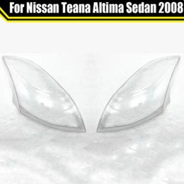 Phare coquille abat-jour couvercle Transparent phare verre phare lentille couvercle couvercle pour Nissan Teana Altima berline 2008