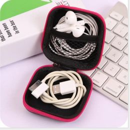 Bolsa de auriculares Camina digital Bolsa móvil Bag Power Bag Square Eva Caja de almacenamiento se puede personalizar