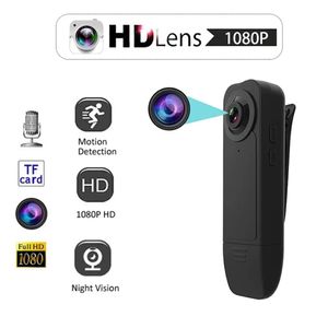 Hoofdtelefoon/headset A18 Minicamera Full Hd 1080p Camcorder Videorecorder Body Cam Micro Sport Motor Fiets Beweging Smart Home Camcorders
