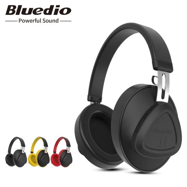 Casque/Casque Bluedio TM casque Bluetooth sans fil avec microphone moniteur casque de studio pour la musique et les téléphones prennent en charge l'application de commande vocale