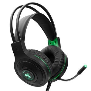 Kopfhörer/Headset Gaming-Kopfhörer USB 3,5 mm USB-kabelgebundenes Game-Headset Professionelle Ohrhörer mit Mikrofon-Sprachsteuerung für Laptop-Computer-Gamer