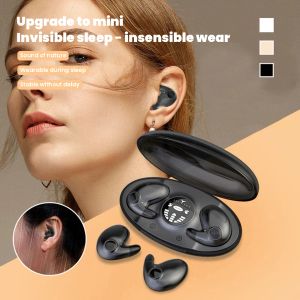 Casque / casque sans fil Bluetooth compatible Earphone mini écoute de sommeil long allastage de musique casque de jeu avec micro pour le micro