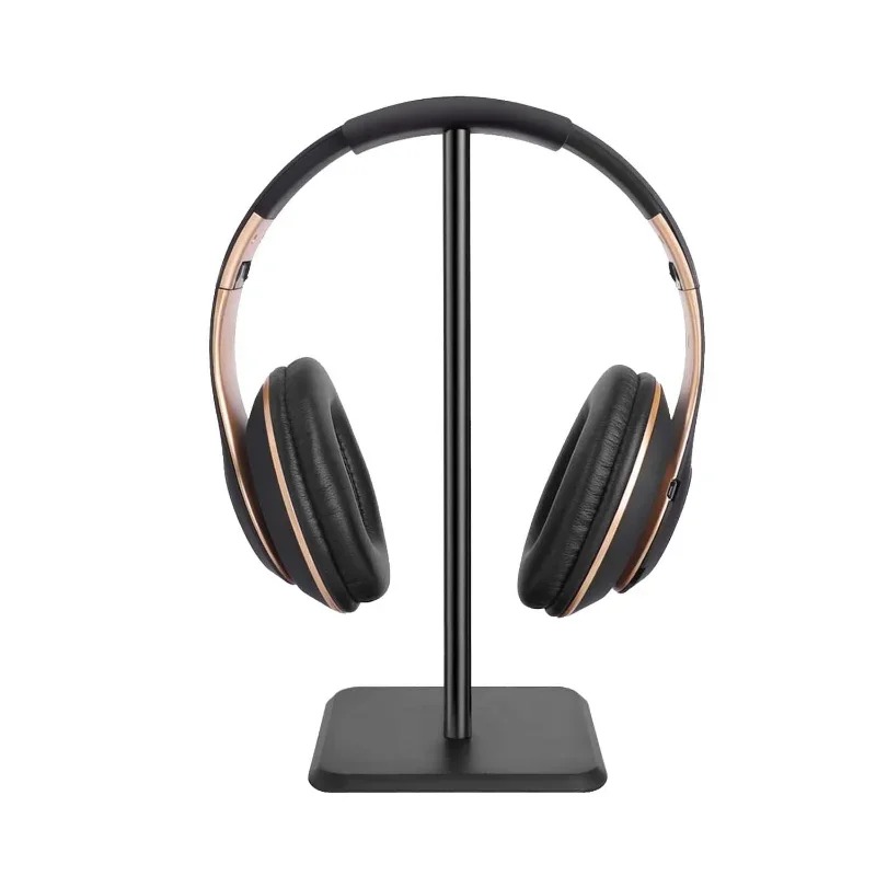 حامل سماعة الرأس Universal Aluminuim Headset حامل الألومنيوم دعم شريط سماعة رأس مرن مسند رأس مسند أزياء أزياء