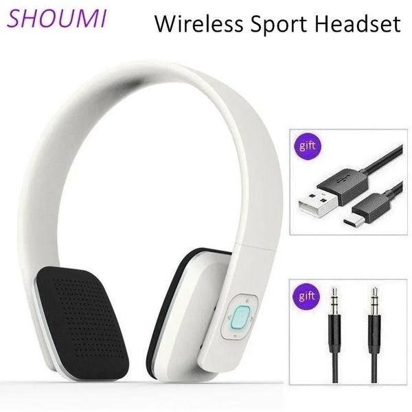 Écouteurs 8600 Sport Headsset sans fil Bluetooth Bluetooth Casqueur Stéréo Bass Hifi Earbud avec microphone Aux pour MI Phone Tablet TV Music