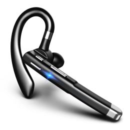 Aimitek Bluetooth 5.0 écouteur unique sans fil casque de sport d'affaires casque de voiture Portable casque d'écoute Microphone pour Smartphone