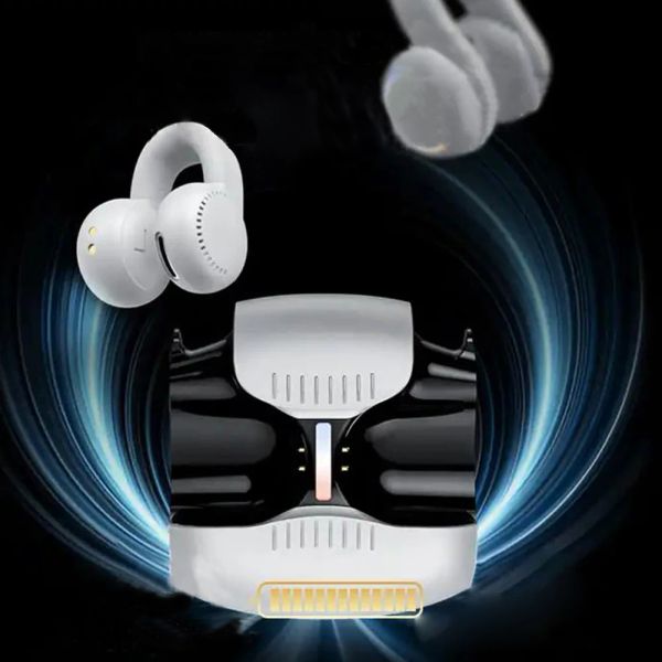 Écouteurs B5 sans fil avec Clip d'oreille, Conduction de l'air, oreille ouverte, son stéréo, faible latence, pour le Sport, la course à pied, le cyclisme, les entraînements