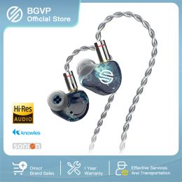 Hoofdtelefoon BGVP Phantom 8 Bestuurders Est BCD Inar Hybride Monitors Botgeleiding Temperatuurverandering Woon oortelefoon