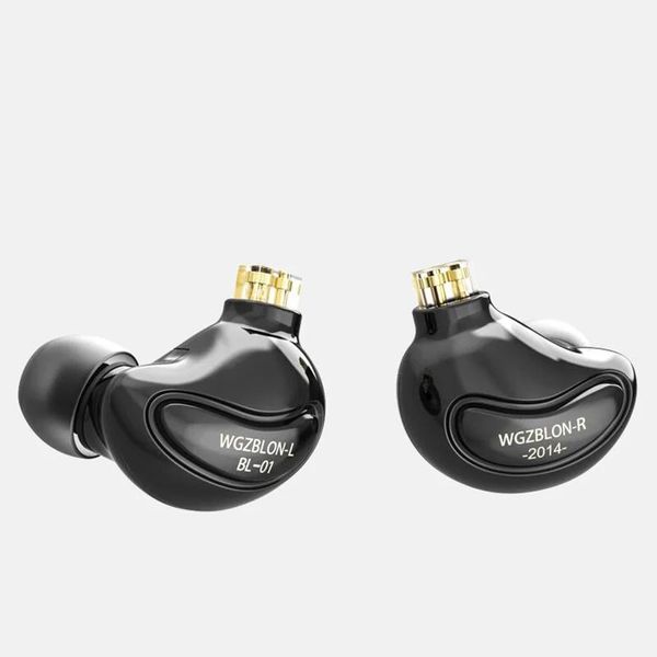 Auriculares BLON BL01 BL01 Auriculares 10 mm Biología Fibra Diafragma Controlador Monitores de oído Auriculares Auriculares con cable Auriculares bl03 A8 Blon Max