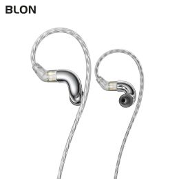 Écouteur Blon Blmini dans l'oreille écouteur 6 mm Dynamique Dynamique IEM DJ Running Wired Headphones 2pin Connecteur Blon Mini BL03 BL07 Écouteurs