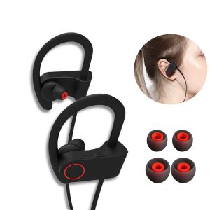 Écouteurs Bluetooth Écouteurs Otium Meilleurs écouteurs de sport sans fil IPX7 étanche HD stéréo anti-transpiration dans l'oreille écouteurs mains libres
