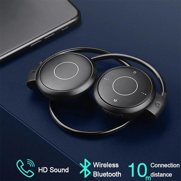 Auriculares Auriculares Bluetooth Auriculares inalámbricos Deporte Manos libres Juegos Auriculares HIFI Correr Cuffie Estéreo Tarjeta TF Reproductor de música Mp3 Jugador