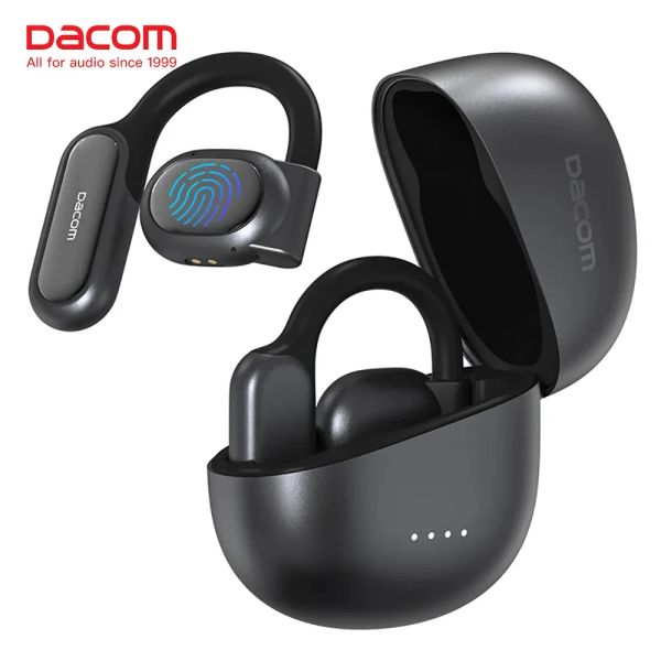 Auriculares Auriculares Dacom Auriculares Bluetooth Wireless TWS Super Bass Typec Bluetooth5.3 Auriculares abiertos con ruido de micrófono dual Cancelar