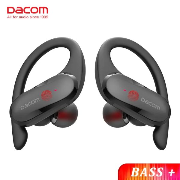 DACOM Casque sans Fil Écouteurs Bluetooth à Basses Profondes TWS 360 ° ACS stéréo véritables écouteurs sans Fil pour Casques étanches de Sport