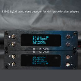 Koptelefoon Koptelefoon Audiofiel Lossless Digitale audiospeler ES9028Q2M Decodering Bluetooth 50 HIFI Draaitafel Coaxiale optische OTG-ingang 230801