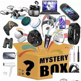 Auriculares Auriculares Digital Electrónico Lucky Mystery Boxes Juguetes Regalos Existe la posibilidad de abrir juguetes Cámaras Drones Gamepads Earph Dro Dhdog