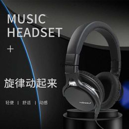 Écouteurs Écouteurs Fengxing 690 écouteurs filaires montés sur tête avec télécommande et étiquette universelle pour téléphones mobiles H240326