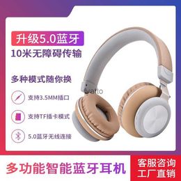 Auriculares Auriculares Fengxing hz-bt360 auriculares inalámbricos Bluetooth música deportiva subwoofer teléfono móvil H240326