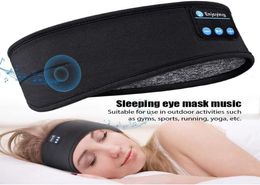 Écouteurs écouteurs Fone Bluetooth sommeil bandeau pour dormeur doux élastique sans fil sport Fitness RunHeadphones6170917