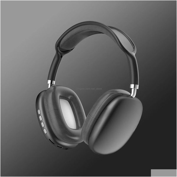 Casque écouteurs haute qualité P9 Pro Max écouteur sans fil sur-oreille casque casque livraison directe électronique Dhcld