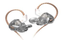 Koptelefoon KZ EDX 1 Dynamische in-ear HIFI bashoofdtelefoon Ruisonderdrukkende headset voor ZSX ASX ZAX ZST X ZSN ZS10 PRO S1 5504046