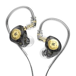 Casque écouteurs KZ-EDX Pro HIFI basse Sport en cours d'exécution moniteur antibruit dans l'oreille écouteur DJ IEM écouteurs