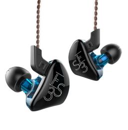 Koptelefoon Oortelefoon KZ ES3 Balanced Armature met dynamische oordopjes en oortelefoondriver Ruisonderdrukkende headset5008938