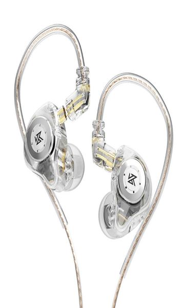 Auriculares Auriculares KZEDX Pro HIFI Bass Sport Running 35 mm con cable en la oreja estéreo Cancelación de ruido Auriculares con micrófonoHeadp9845990