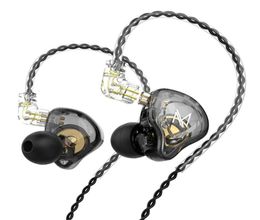 Écouteurs d'écouteurs MT1 HIFI dynamique dans l'oreille Écouteur DJ Monitor Earbud Sport Annulation du casque KZ EDX ZSTX ZSN PRO M10 T3870227