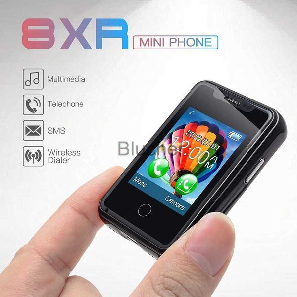 Écouteurs Écouteurs Nouveau 8XR Mini Super Petit Téléphone Mobile 177 pouces Écran Tactile 2G GSM Double Carte SIM MTK6261D 350mAh Bluetooth Téléphone Portable x0718