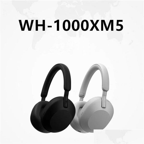 Écouteurs écouteurs nouveau Wh-1000Xm5 sans fil pour avec micro appel téléphonique casque Bluetooth sport Ea livraison directe électronique Othly