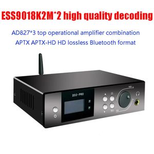 Koptelefoon Oortelefoon Professionele digitale audiospeler ESS9018 Lossless decodering Bluetooth 5.0 Ondersteunt APTX HD XLR gebalanceerde uitgang 231007