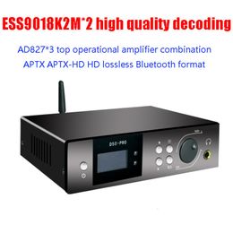 Koptelefoon Koptelefoon Professionele digitale audiospeler ESS9018 Lossless Decodering Bluetooth 50 Ondersteunt APTXHD XLR gebalanceerde uitvoer 230719