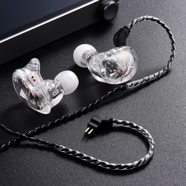 Auriculares Auriculares Qkz VK1 Auriculares con cable Controlador de cobre HiFi Teléfono móvil Heavy Bass Auriculares intrauditivos IEM Gaming SportHeadphones Auriculares